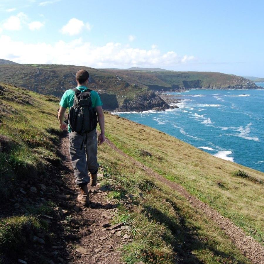 Walker in West Cornwall