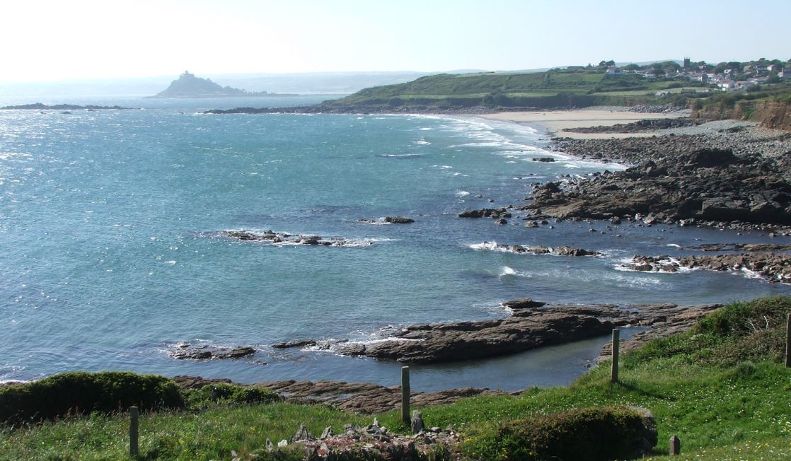 Coast looking back to Marazion