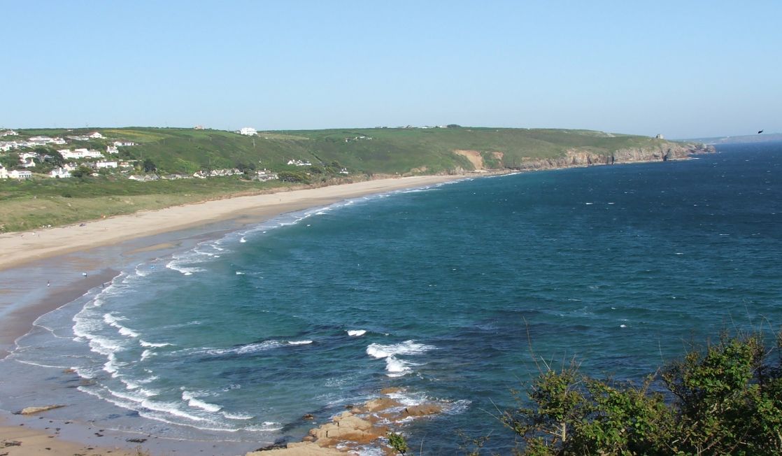 Praa Sands beach, Cornwall