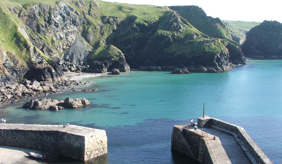 Mullion Cove cliffs