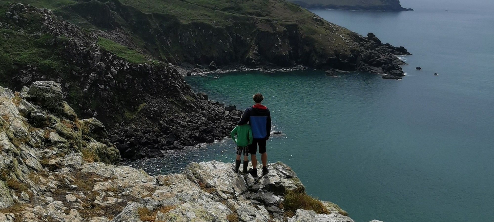 Family at Zennor Head