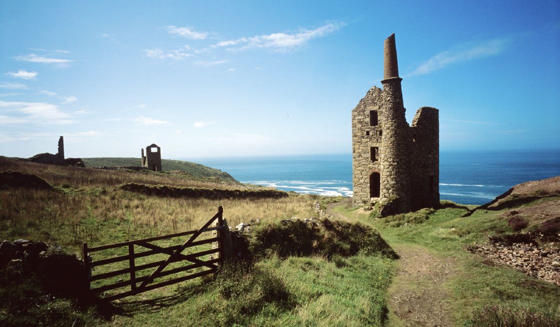 Abandoned mines at Botallack