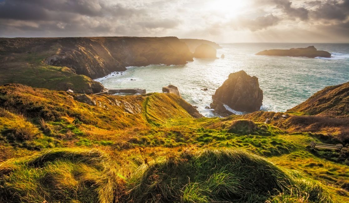 Mullion Cove cliffs