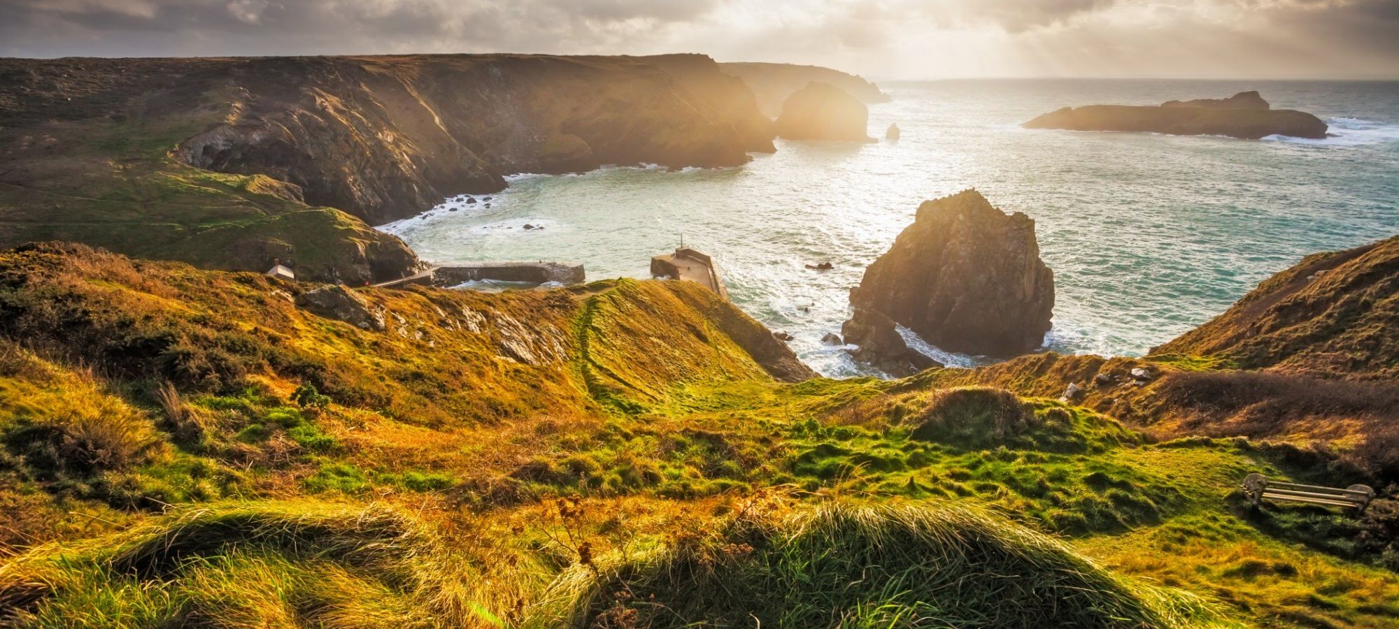 Mullion Cove cliffs