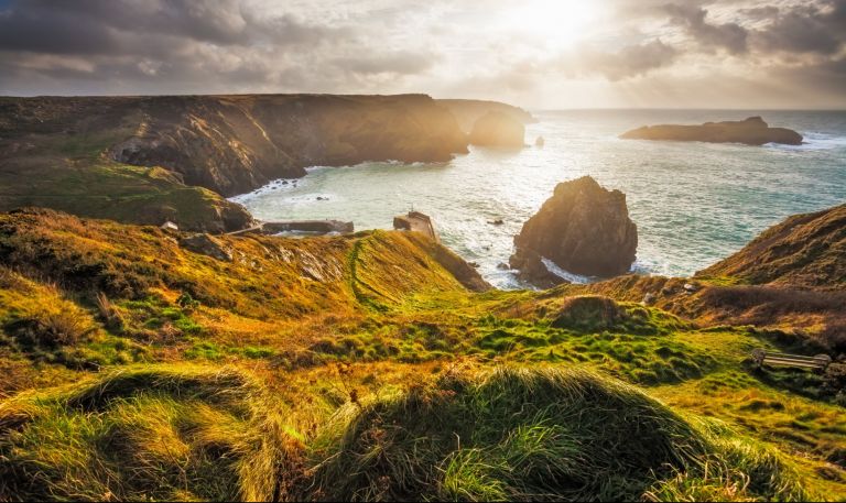 Mullion Cove cliffs