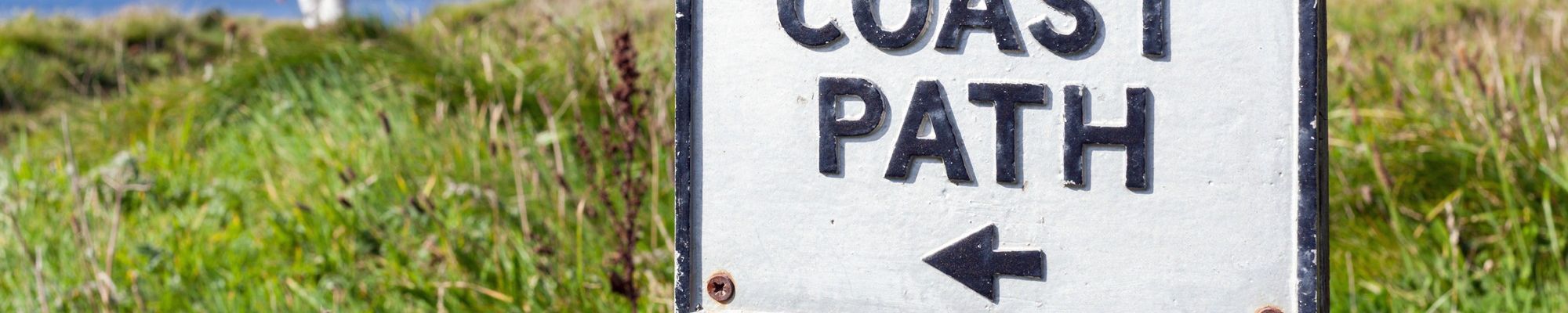 Coast Path sign
