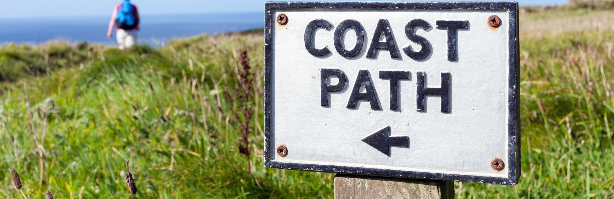Coast Path sign