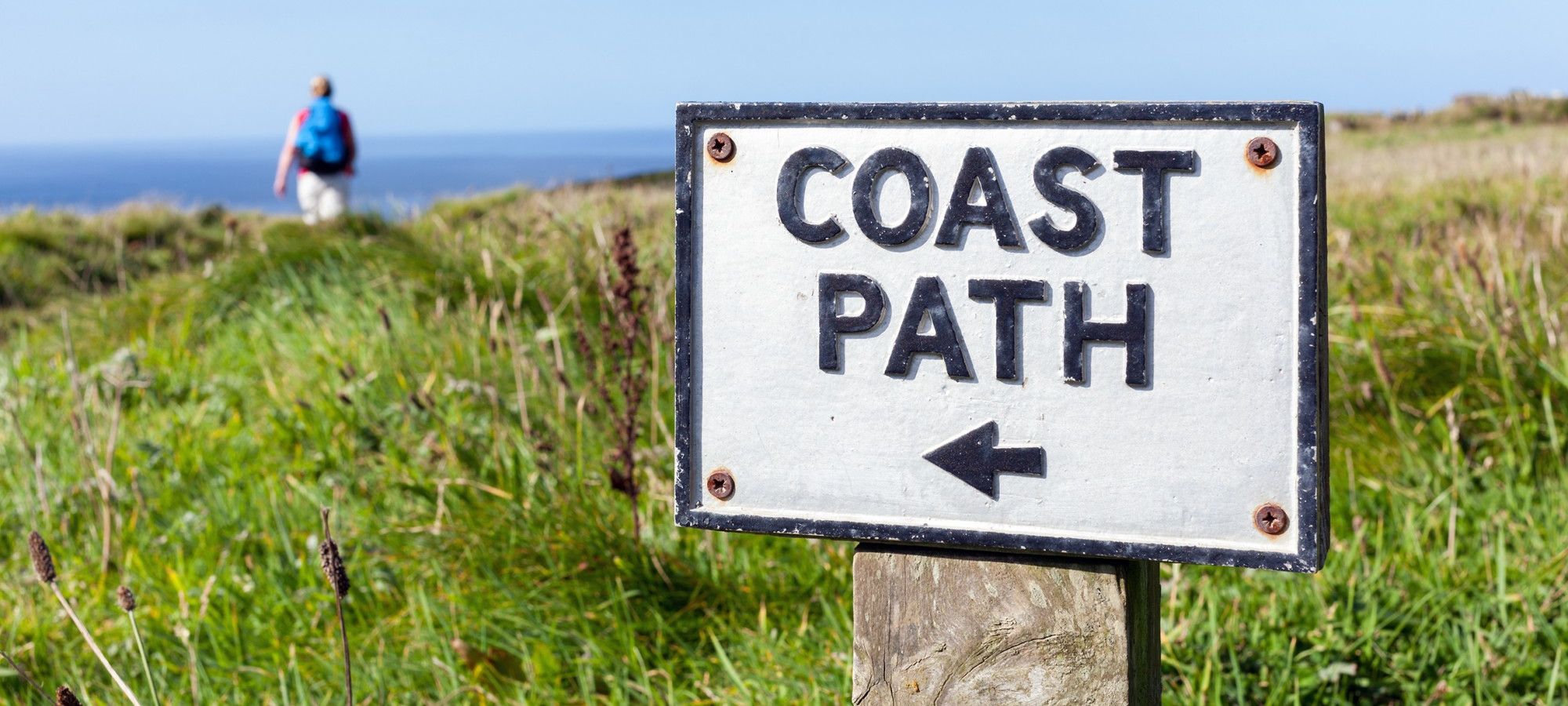 Coast Path sign