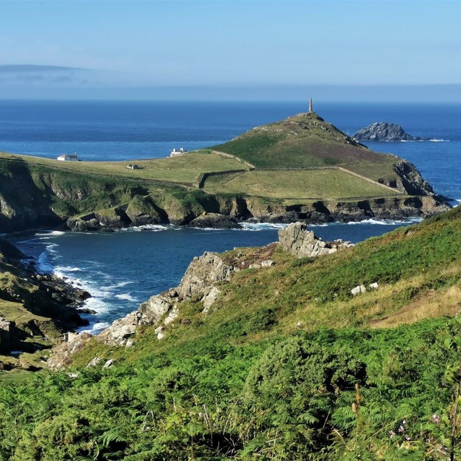 Cape Cornwall in the sun