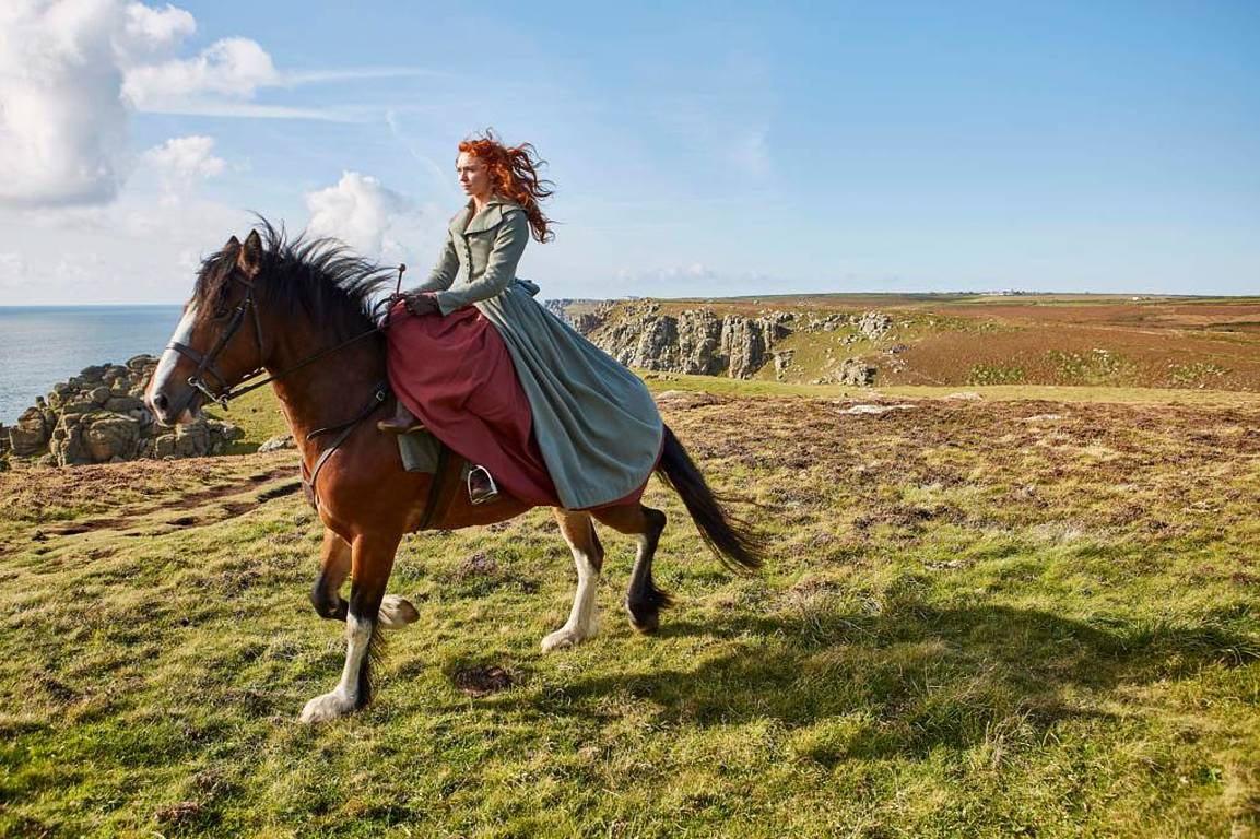 Demelza on horseback