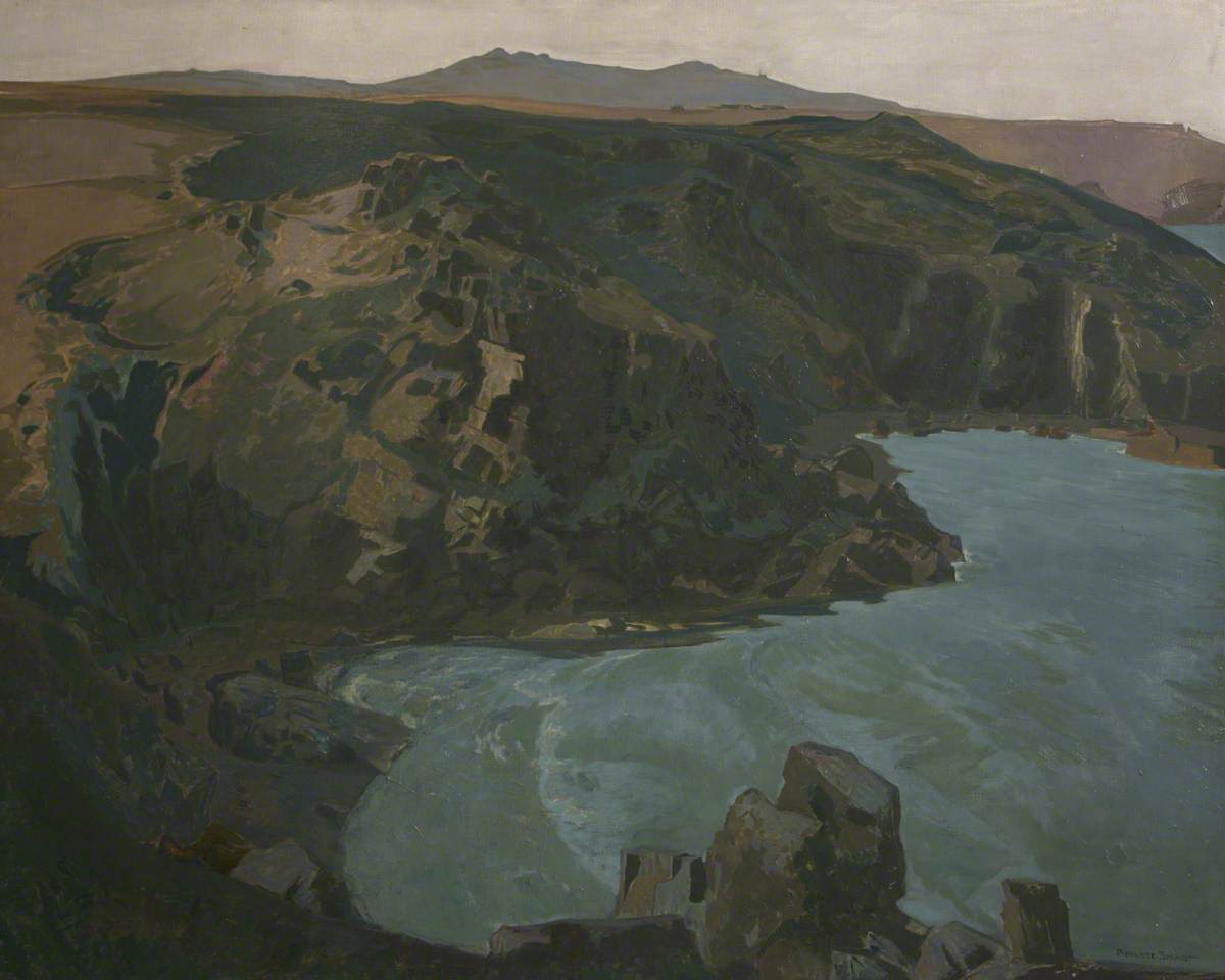 Carn Galvas painting by Borlase