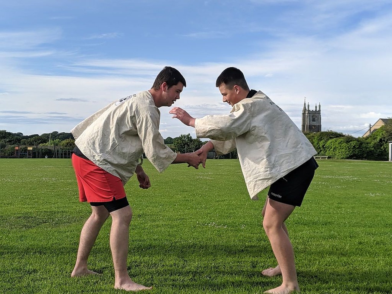 Cornish wrestlers