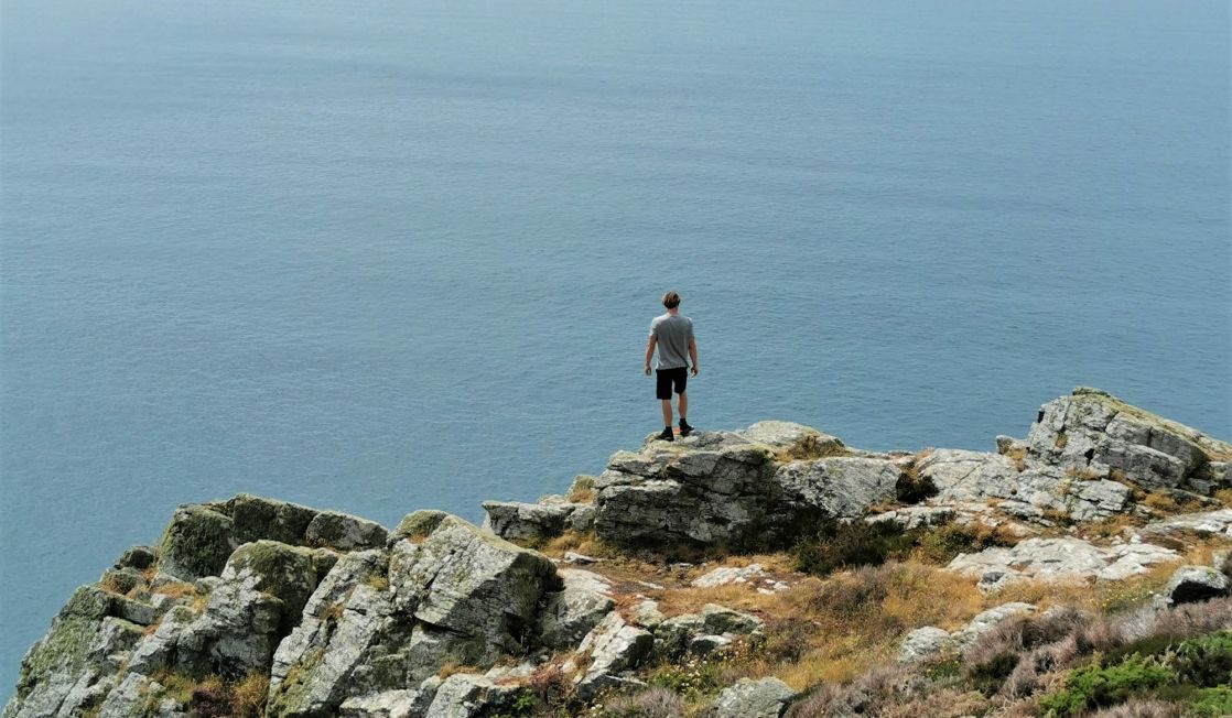 cliff top view, Zennor, Cornwall