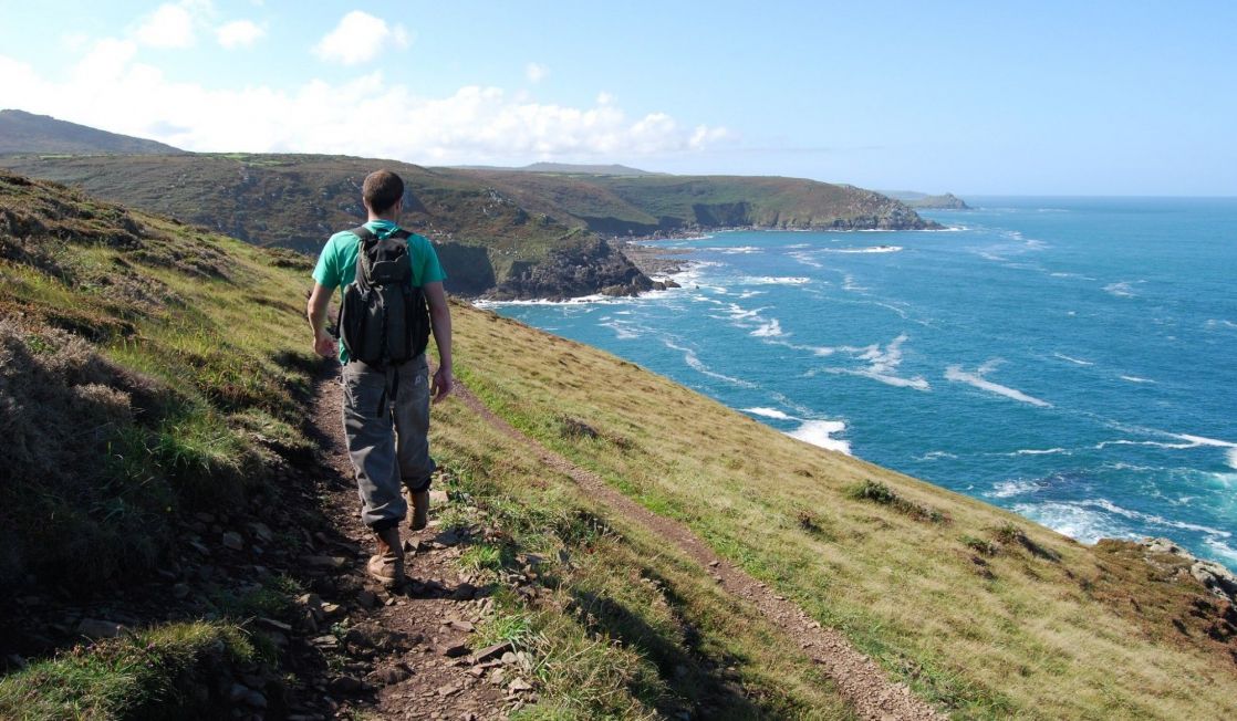 Walker in West Cornwall