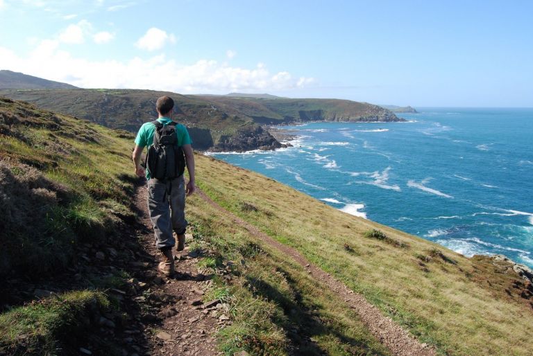 Walker in West Cornwall