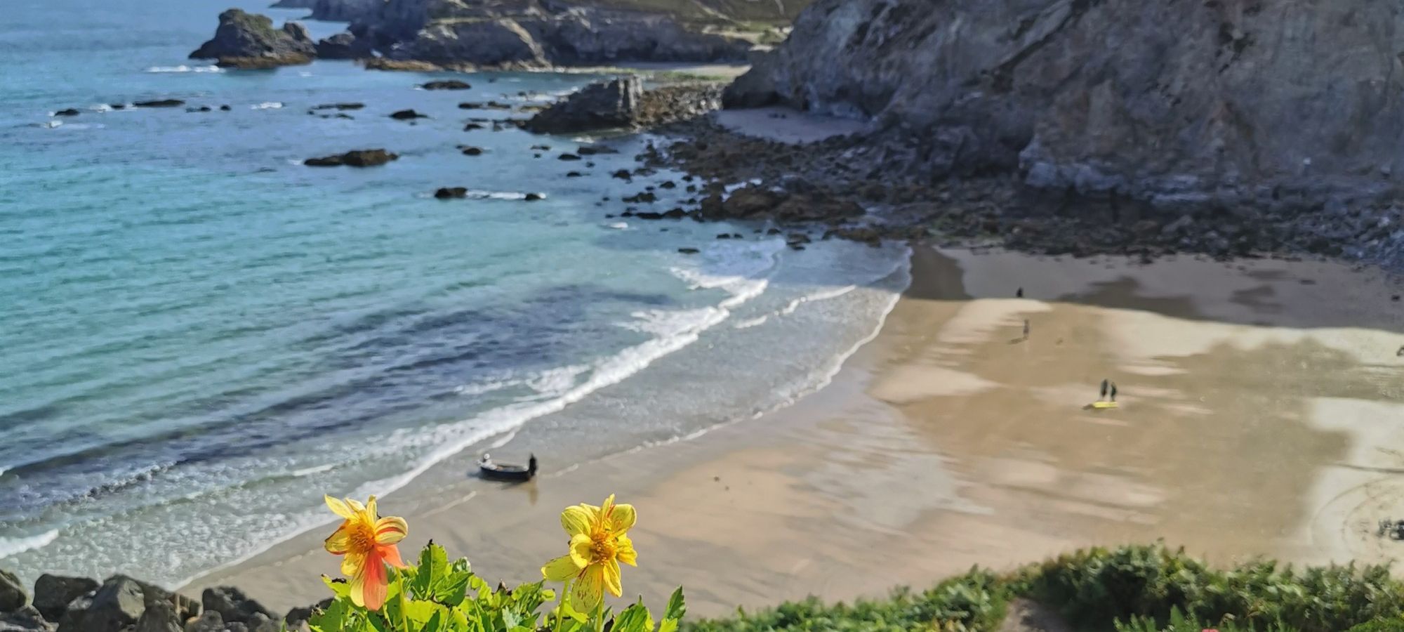 Trevaunance Cove. St Agnes