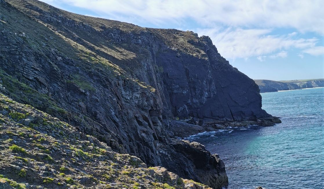 St Agnes head cliff tops