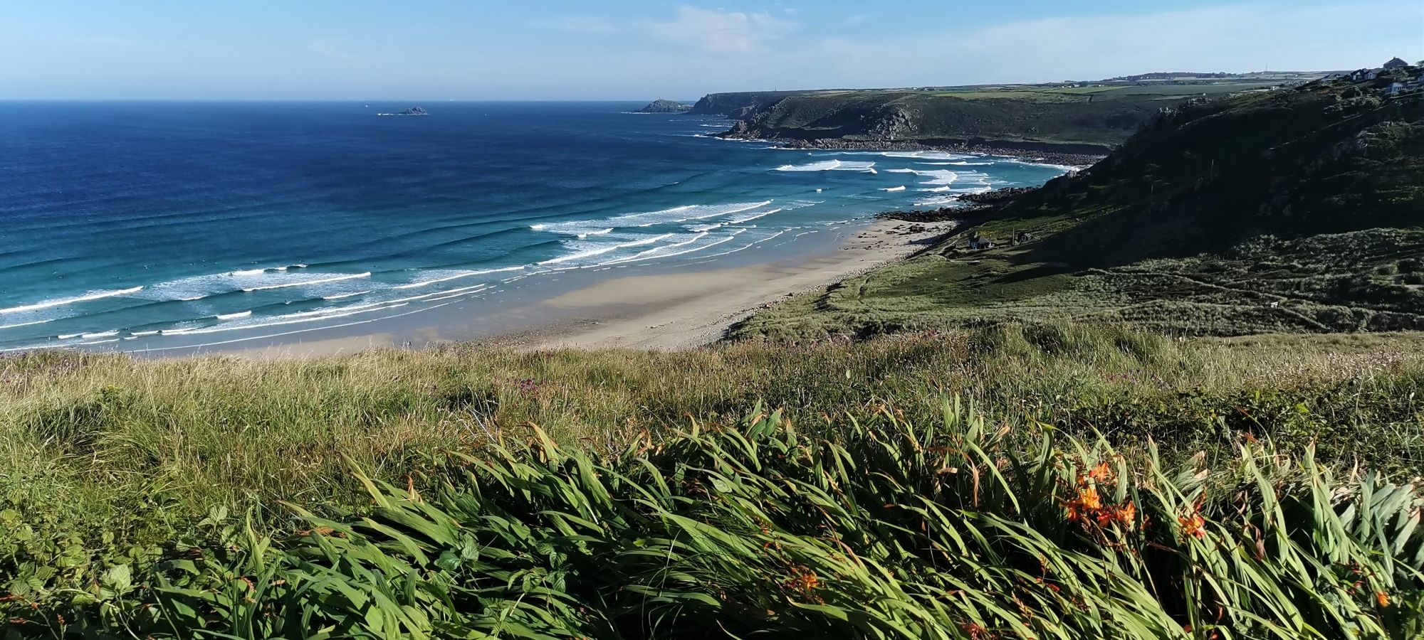 Sennen Beach at low tide
