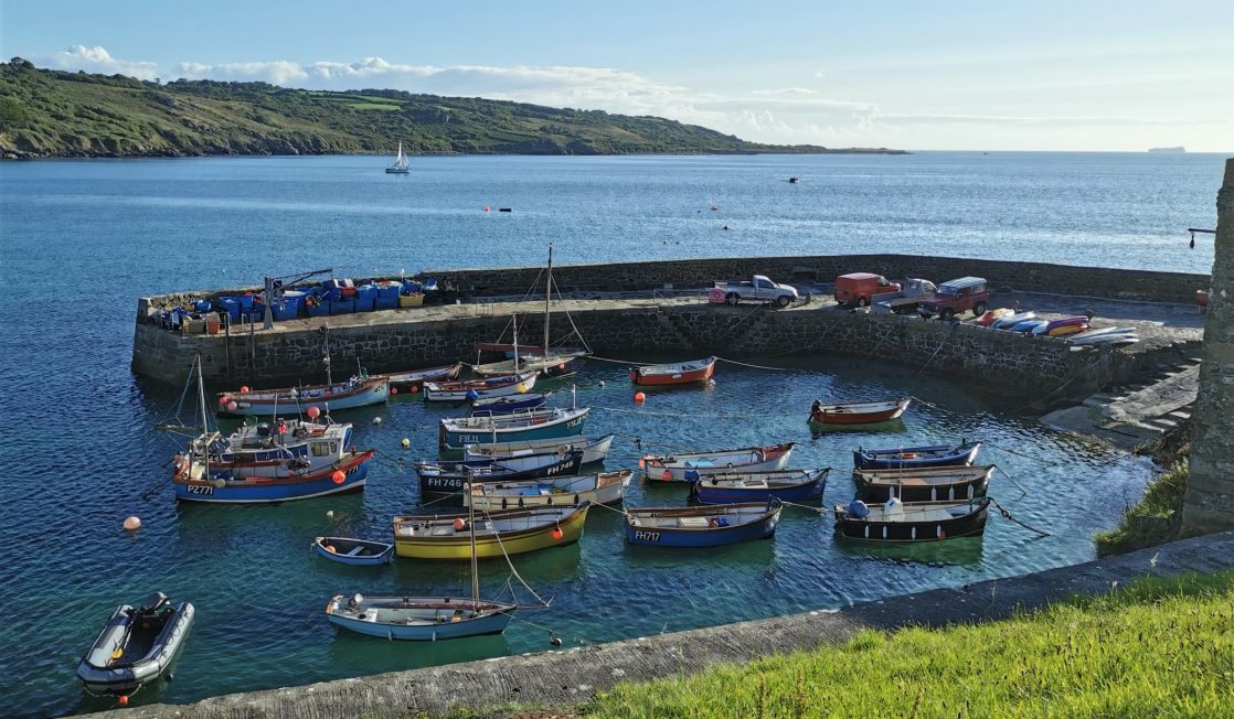 Coverack harbour, Cornwall