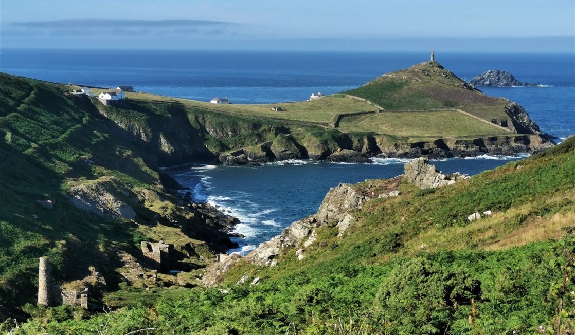 Cape Cornwall in the sun