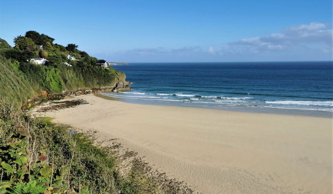 Hawke's Point at Porthkidney Sands, Cornwall