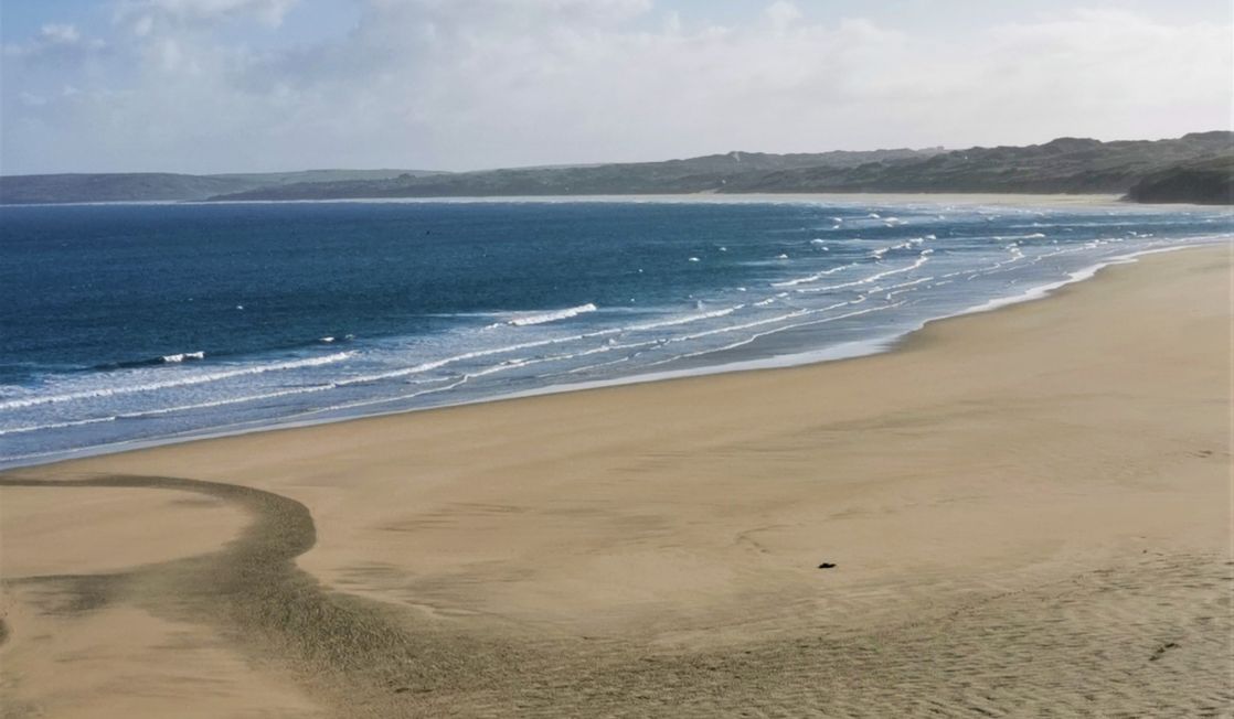 Porthkidney beach and Hayle River Mouth
