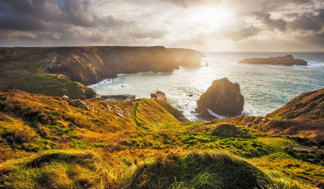Mullion in winter light